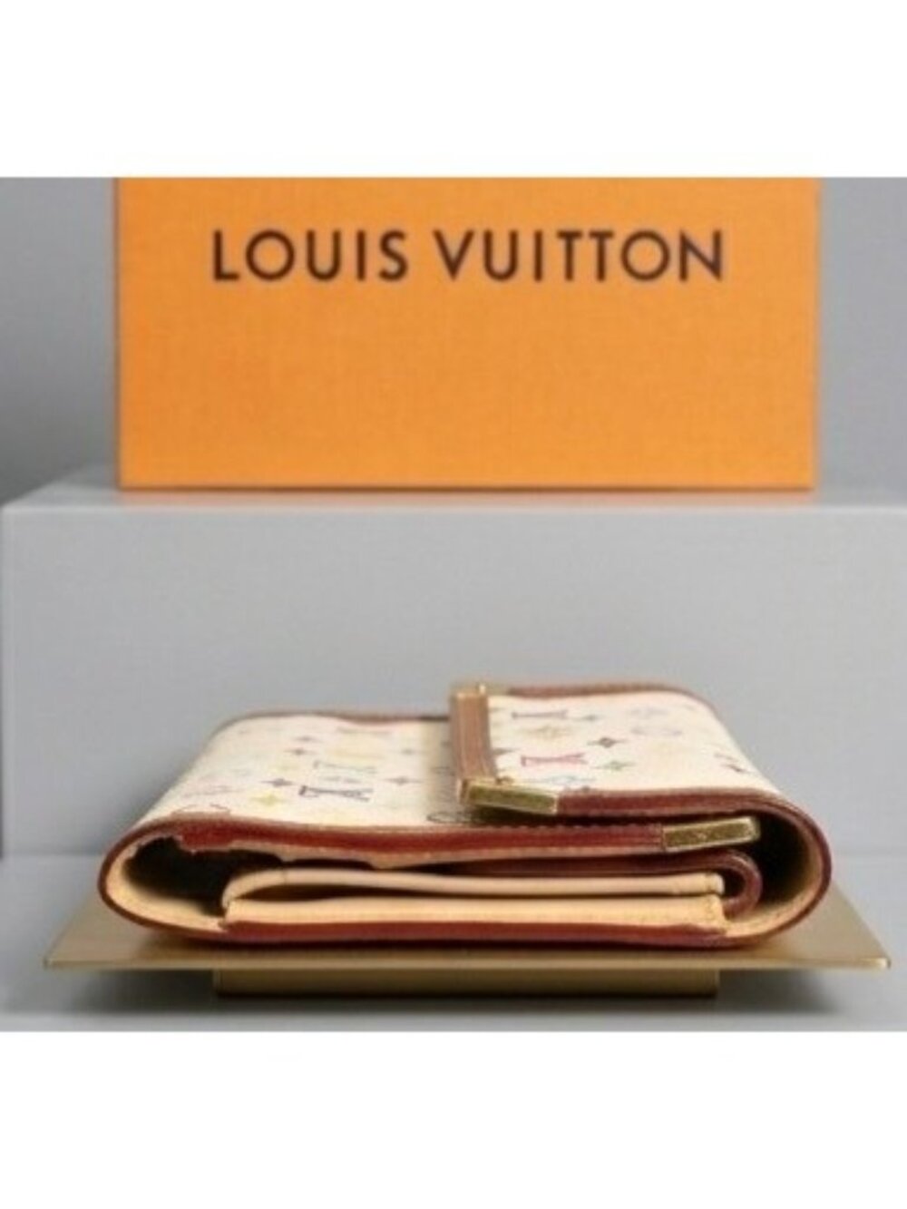 Louis Vuitton X Takashi Murakami White and Multi Color Monogram - Picture 7 of 16